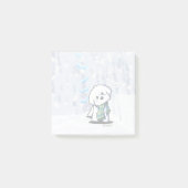 KiniArt Winter Bichon Notes (Voorkant)
