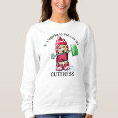 KiniArt Winter DoodleMoji Dog Trui (Voorkant)