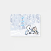 KiniArt Winter Terriers Post-it® Notes (Voorkant)