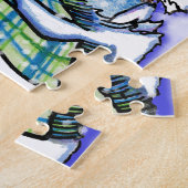 KiniArt Winter Westies Jigzaag Puzzle Legpuzzel (Zijkant)