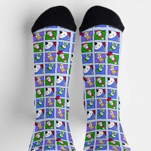 KiniArt Winter Westies Socks Sokken (Top)