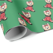 KiniArt Yorkie Cutiepie Cadeaupapier (Rol Hoek)