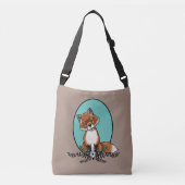 KiniArt Zoete Vos Crossbody Tas (Voorkant)