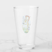 KINK IN MIJN DRINK GIRAFFE van Jeff Willis Art Glas (Achterkant)