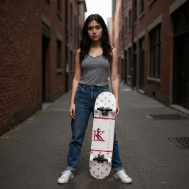 Kinka T Kix (rood getekend) Persoonlijk Skateboard