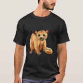 Kinkajou Honey Beer Night Walker Night Ape Kinkajo T-shirt (Voorkant)