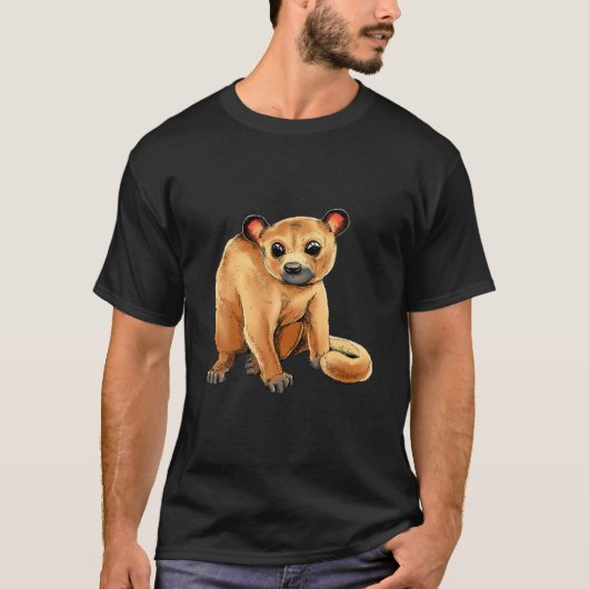 Kinkajou Honey Beer Night Walker Night Ape Kinkajo T-shirt (Voorkant)