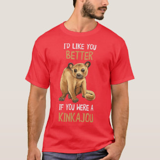 Kinkajou ID net als jij beter in de nacht Ape Anim T-shirt