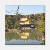 Kinkaku-ji 金閣寺 Tempel van het Gouden Paviljoen Magneet (Voorkant)