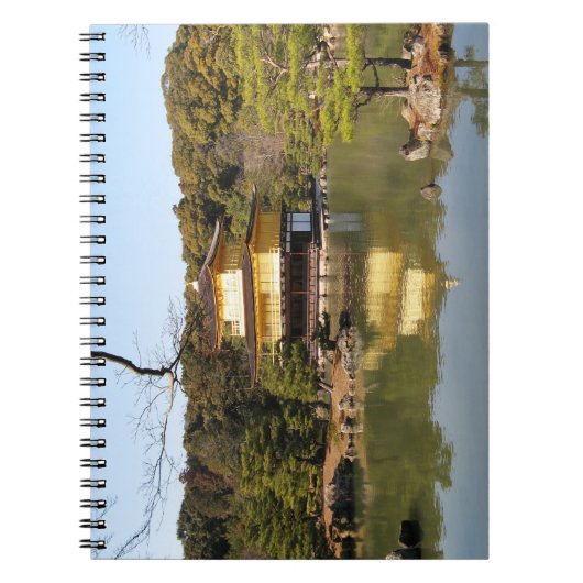 Kinkaku-ji 金閣寺 Tempel van het Gouden Paviljoen Notitieboek (Voorkant)