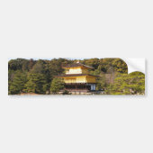 Kinkaku-ji 金 閣 寺 tempel van het gouden paviljoen bumpersticker (Voorkant)