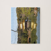 Kinkaku-ji 金 閣 寺 tempel van het gouden paviljoen legpuzzel (Verticaal)