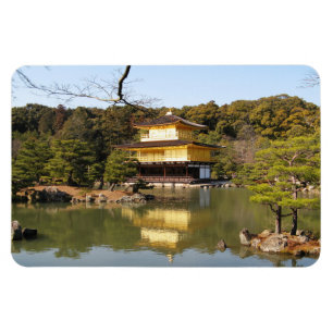 Kinkaku-ji 金 閣 寺 tempel van het gouden paviljoen magneet