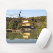 Kinkaku-ji 金 閣 寺 tempel van het gouden paviljoen muismat (Met muis)