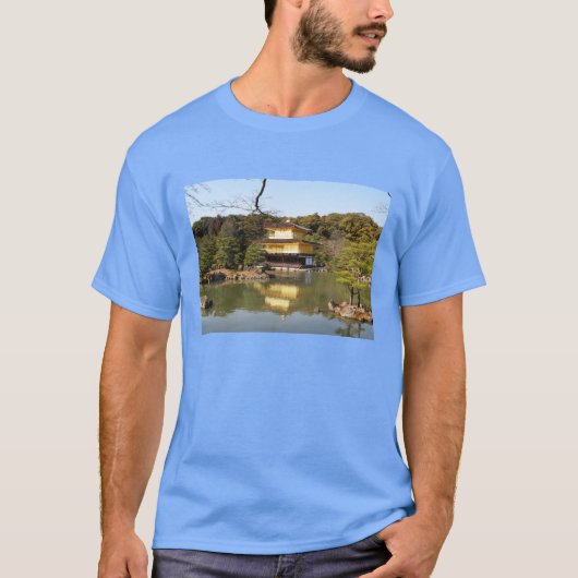 Kinkaku-ji 金 閣 寺 tempel van het gouden paviljoen t-shirt (Voorkant)