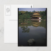 Kinkaku-ji Buddhist Temple Briefkaart (Voorkant / Achterkant)