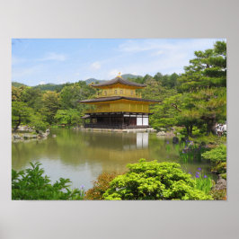 Kinkaku-ji de Gouden Paviljoen Tempel Kyoto Poster
