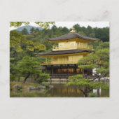 Kinkaku-ji (Golden Pavilion) Briefkaart (Voorkant)
