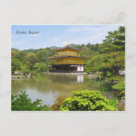 Kinkaku-ji Golden Pavilion Temple Kyoto Briefkaart