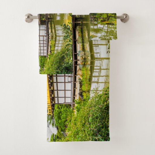 Kinkaku-ji, het gouden paviljoen in Kyoto Bad Handdoek (Insitu)