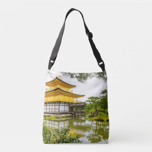Kinkaku-ji, het gouden paviljoen in Kyoto Crossbody Tas