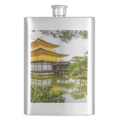 Kinkaku-ji, het gouden paviljoen in Kyoto Flacon (Voorkant)