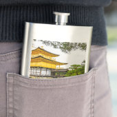Kinkaku-ji, het gouden paviljoen in Kyoto Flacon (Voorbeeld)
