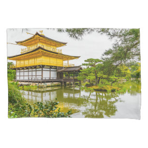 Kinkaku-ji, het gouden paviljoen in Kyoto Kussensloop