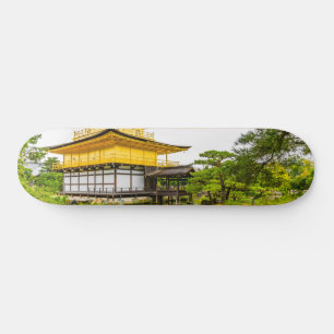 Kinkaku-ji, het gouden paviljoen in Kyoto Persoonlijk Skateboard