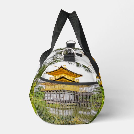 Kinkaku-ji, het gouden paviljoen in Kyoto Plunjezak (Rechts)