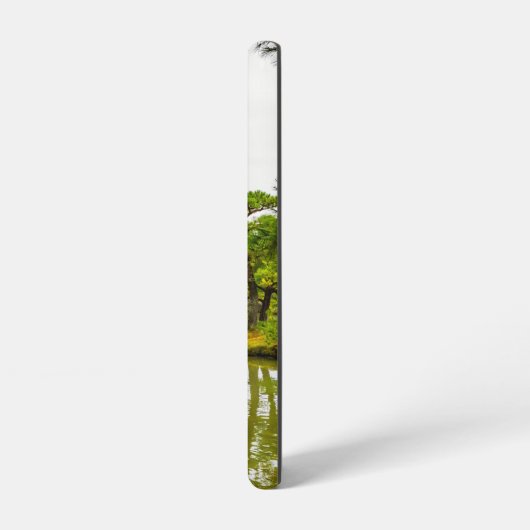 Kinkaku-ji, het gouden paviljoen in Kyoto Samsung Galaxy Hoesje (Linkerkant)