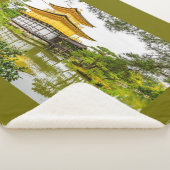 Kinkaku-ji, het gouden paviljoen in Kyoto Sherpa Deken (3/4)