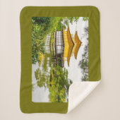 Kinkaku-ji, het gouden paviljoen in Kyoto Sherpa Deken (Voorkant)