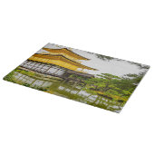 Kinkaku-ji, het gouden paviljoen in Kyoto Snijplank (Hoek)