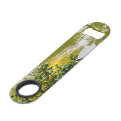 Kinkaku-ji, het gouden paviljoen in Kyoto Speed Flessenopener (Achterkant Gekanteld)