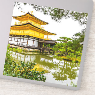 Kinkaku-ji, het gouden paviljoen in Kyoto Sticker