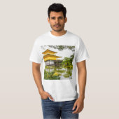 Kinkaku-ji, het gouden paviljoen in Kyoto T-shirt (Voorkant volledig)