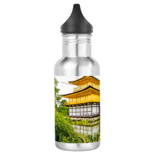 Kinkaku-ji, het gouden paviljoen, Kyoto Waterfles