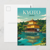 Kinkaku-ji Japan Briefkaart (Voorkant / Achterkant)