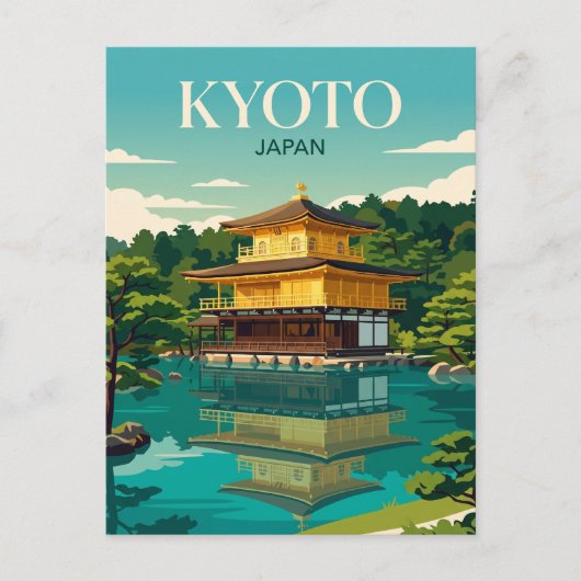 Kinkaku-ji Japan Briefkaart (Voorkant)