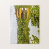 Kinkaku-ji of Golden Pavilion and Pond, Kyoto Legpuzzel (Verticaal)
