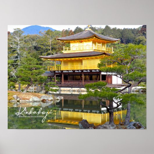 Kinkaku-ji (Rokuon-ji) poster (Voorkant)