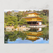 Kinkaku-ji Temple("Temple of the Golden Pavilion") Briefkaart