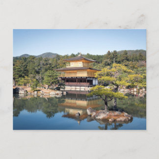 Kinkaku-ji van Kyoto Briefkaart