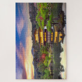 Kinkaku-ji Zen Temple Kyoto Japan Sunset Travel Legpuzzel (Verticaal)