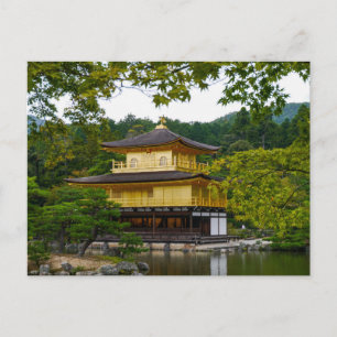 Kinkaku-ju (Golden Pavillion), Kyoto - Briefkaart