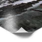 Kinkaku Snow Foto Afdruk (Hoek)