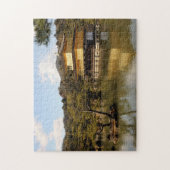 Kinkakuji (Het Gouden Pavilion) Jigzaag Puzzle Legpuzzel (Verticaal)