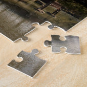 Kinkakuji (Het Gouden Pavilion) Jigzaag Puzzle Legpuzzel (Zijkant)