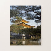 Kinkakuji (Het Gouden Pavilion) Jigzaag Puzzle Legpuzzel (Verticaal)